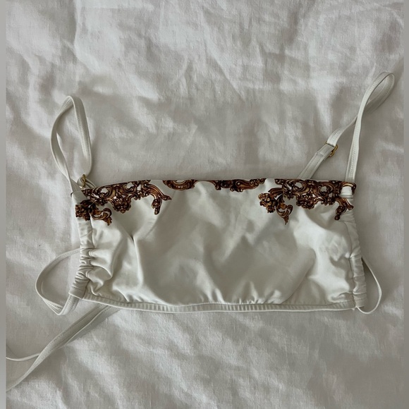 WeWoreWhat Baroque Print Leigh bikini Top/Riviera XS - Picture 6 of 8